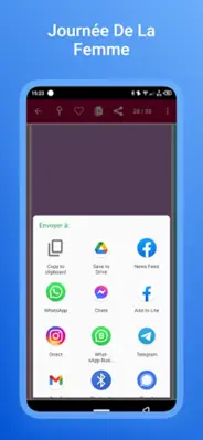 Journée De La Femme android App screenshot 0